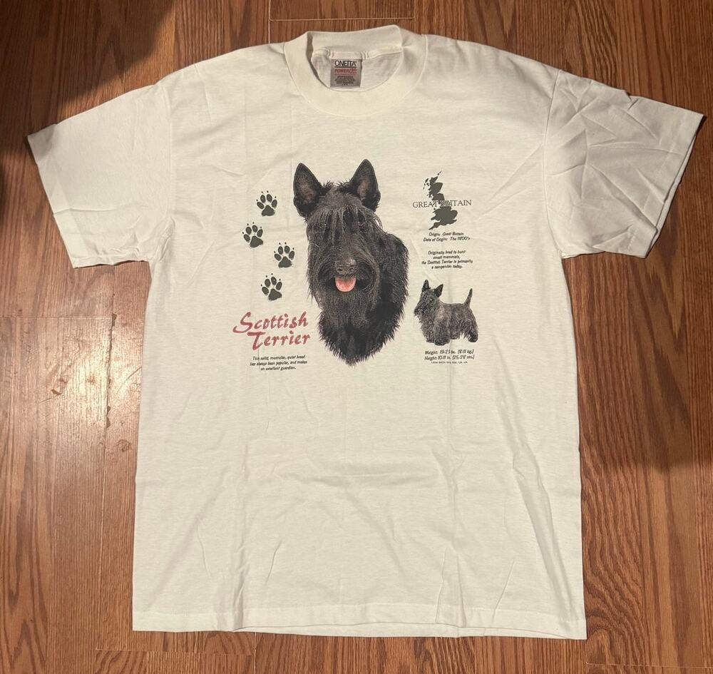 97 Wild Side "Scottish Terrier" breed size xl